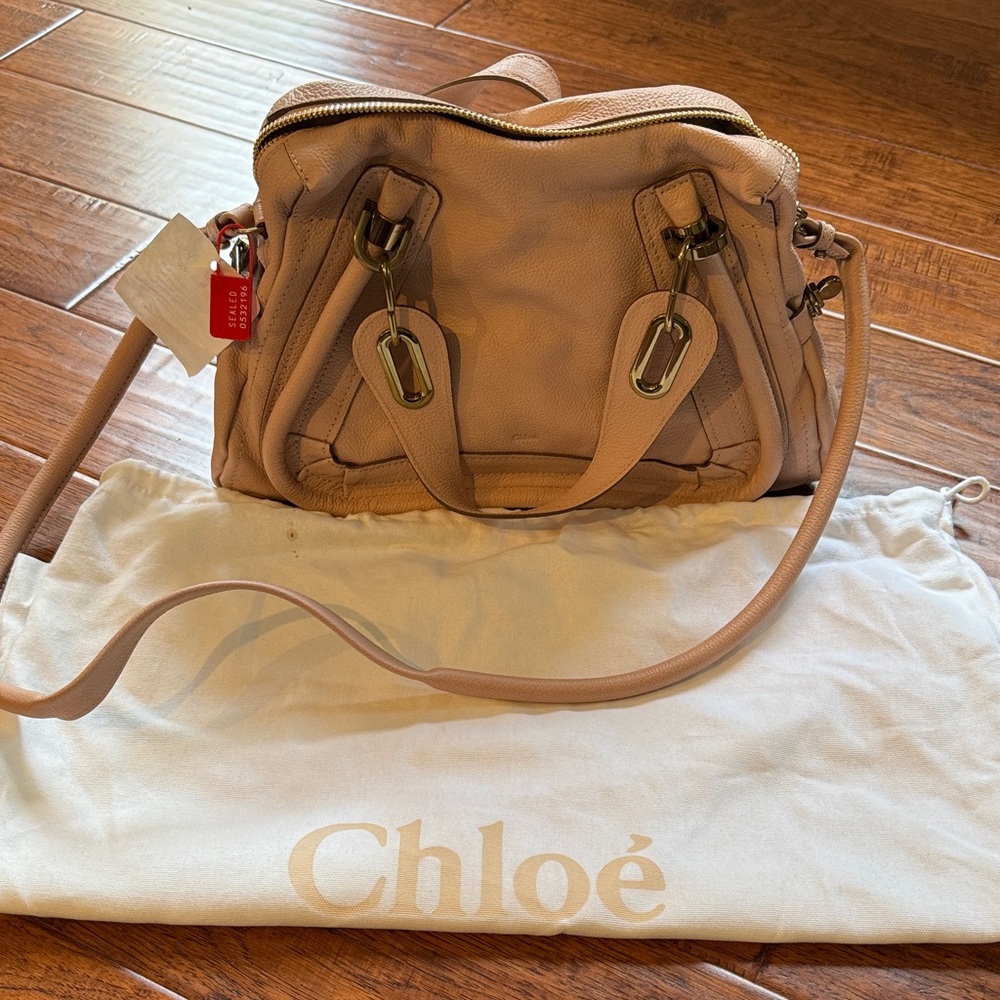 Light rose Chloe Paraty Medium Bag